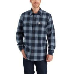 Carhartt Workwear: Men's 103822 437 Hubbard Flannel LS Shirt