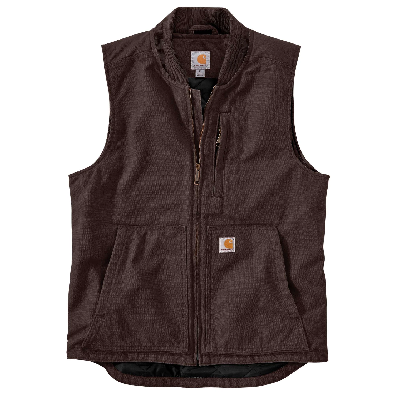 Carhartt Vest: Men's 104395 DKB Washed Duck Insulated Vest
