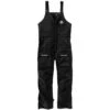 Carhartt Overalls: Men's 104461 N04 Black Yukon Extreme Insulated Bib Overall