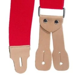 Carhartt Suspenders: 45001 Red Dungaree Suspenders