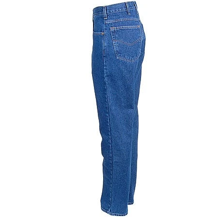 Carhartt Jeans: Men's B18 STW Stonewash Straight Fit Heavyweight 5 Pocket Work Jeans - Image 3