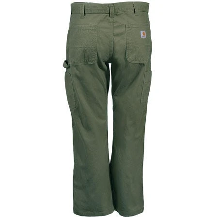 Carhartt Pant: B324 ARG Men's Army Green Relaxed Fit Dungarees