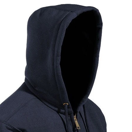 Carhartt Sweatshirts: Men's Rutland Rain Defender 100632 472 Zip Men's Hooded Sweatshirt - Image 4