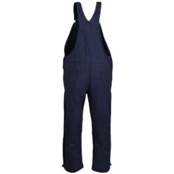 Carhartt Overalls: Men's 101627 410 Navy Blue FR Cotton Duck Bib Overalls