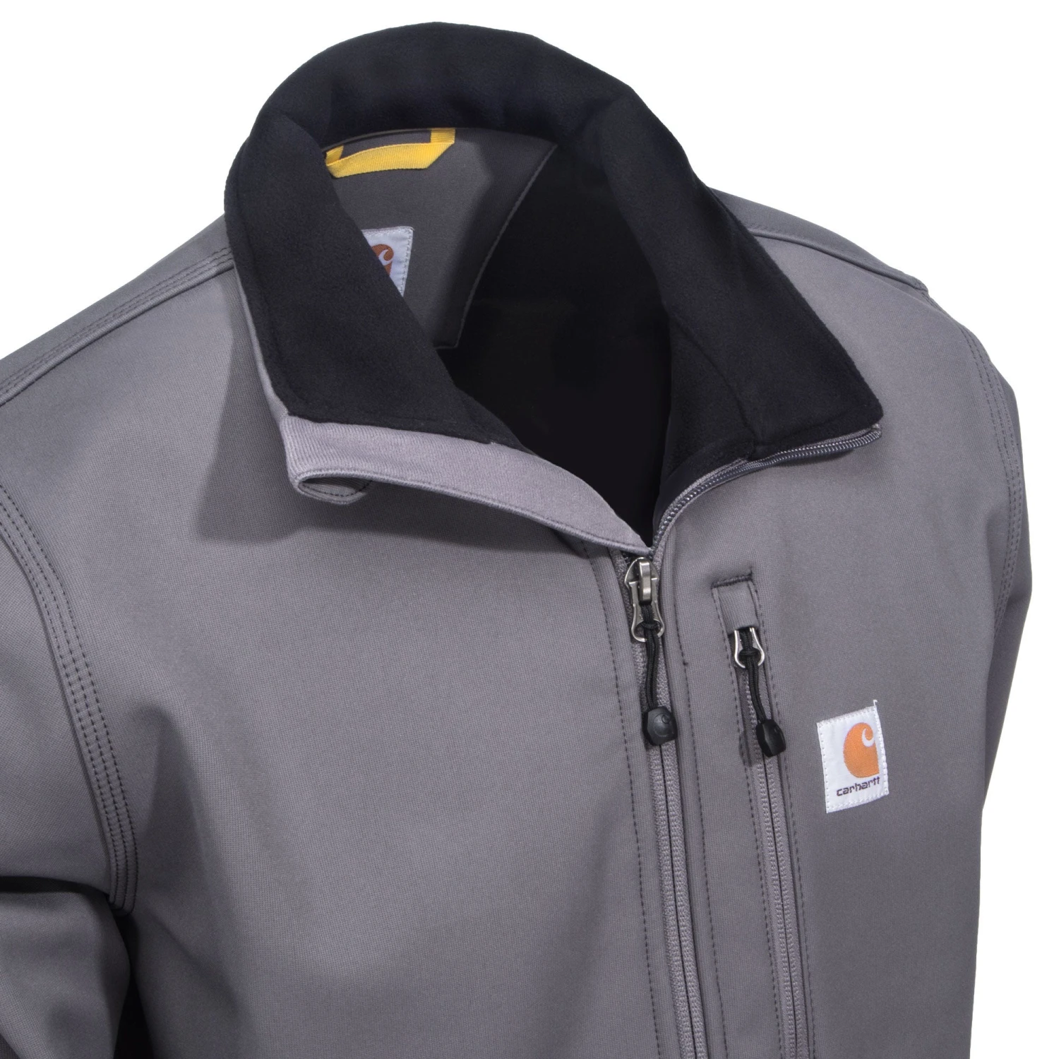 Carhartt Jackets: Men's Crowley 102199 022 Water-Repellent Charcoal Grey Jacket - Image 2