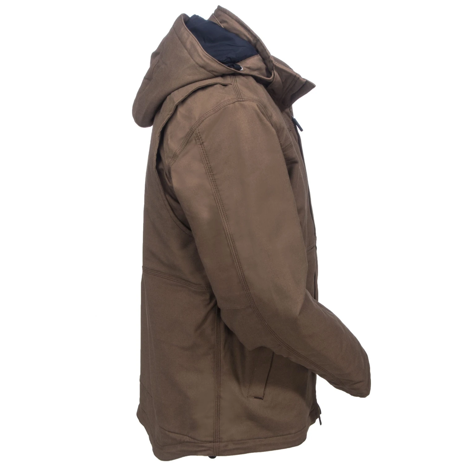 Carhartt Jackets: Men's Full Swing Cryder 102207 908 Brown Winter Jacket - Image 5