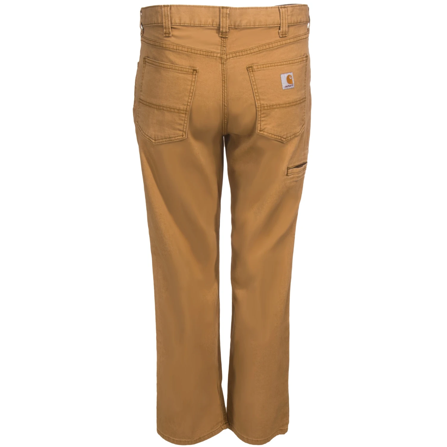 Carhartt Pants: Men's 102517 918 Brown Hickory Rigby Rugged Flex Canvas Five-Pocket Pants