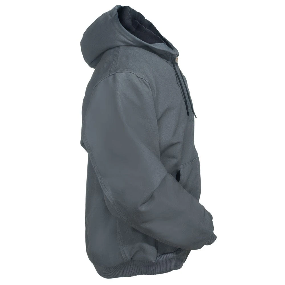 Carhartt Jackets: Men's J140 GVL USA-Made Flannel-Lined Cotton Duck Active Jacket - Image 5