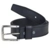 Carhartt Belts: Men's A0005503001 Black Leather Hamilton Belt