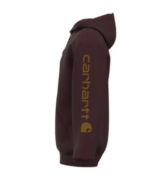 Carhartt Sweatshirts: Men's K288 PRT Port Midweight Hooded Logo Sweatshirt - Image 3