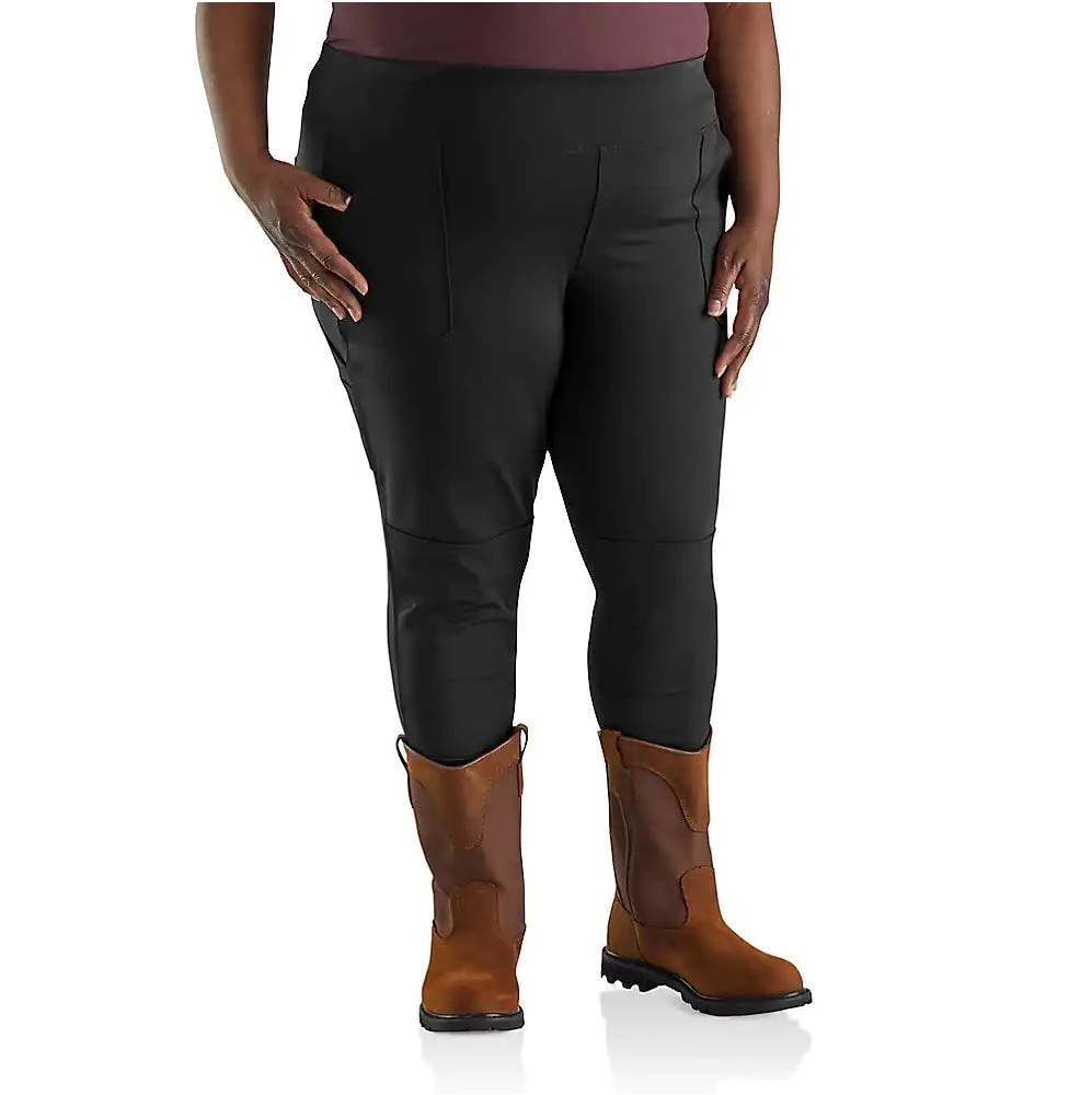 Carhartt Pants: Women's 102482 N04 Black Black Force Utility Leggings - Image 3