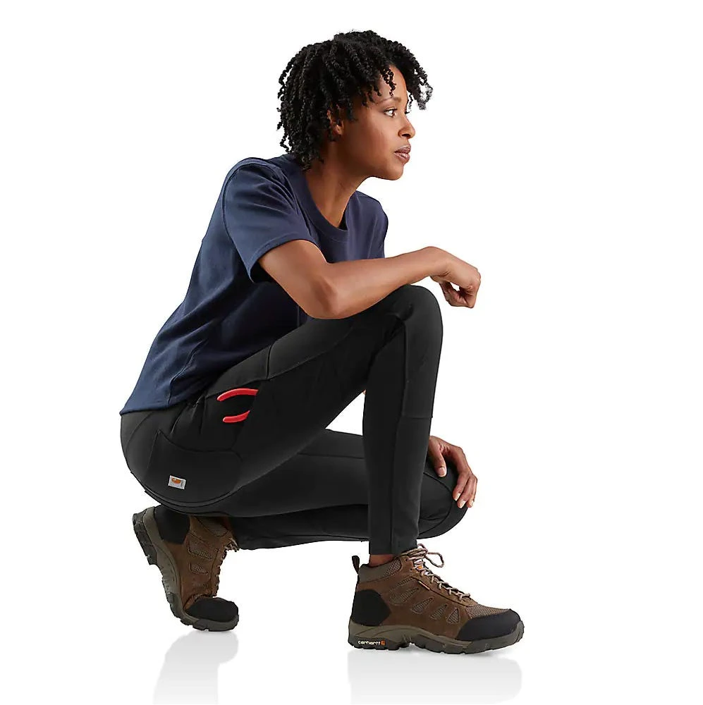 Carhartt Pants: Women's 102482 N04 Black Black Force Utility Leggings - Image 4