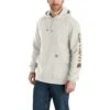 Carhartt Sweatshirts: Men's K288 W03 Malt Midweight Hooded Logo Sweatshirt