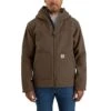 Carhartt Jackets: Men's 105001 205 Coffee Super Dux Relaxed Fit Sherpa-Lined Active Jacket
