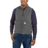 Carhartt Vests: Men's 104981 GVL Gravel FR Duck Sherpa Lined Vest