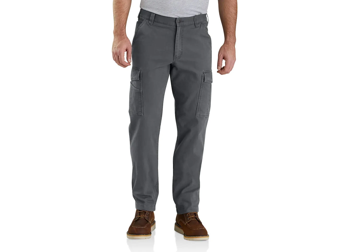 Carhartt Pants: Men's 103574 029 Rugged Flex Relaxed Fit Canvas Cargo Work Pant - Image 2