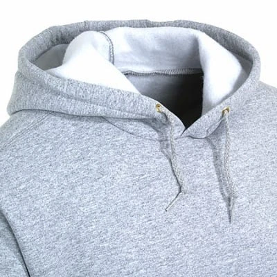 Carhartt Sweatshirts: Men's Heather Gray K121 HGY Hooded Pullover Sweatshirt - Image 4