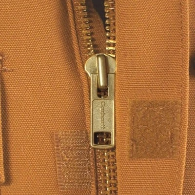 Carhartt Coats: Men's C003 BRN Brown Traditional Arctic Duck Coat - Image 7