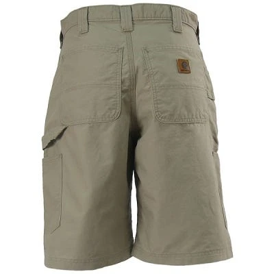 Carhartt Shorts: Men's B147 TAN Cotton Canvas Work Shorts - Image 2