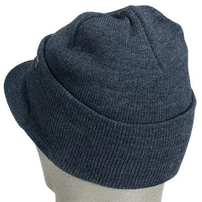 Carhartt Caps: Coal Heather Acrylic Knit Cap A164 CLH - Image 2
