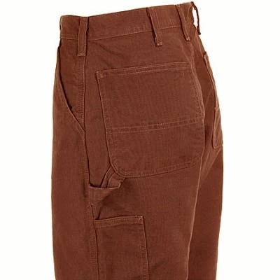 Carhartt Pants: Men's B11 BRN Cotton Duck Carpenter Work Pants - Image 2