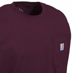 Carhartt Shirts: Men's Port K126 PRT Long Sleeve Cotton Workwear Shirt