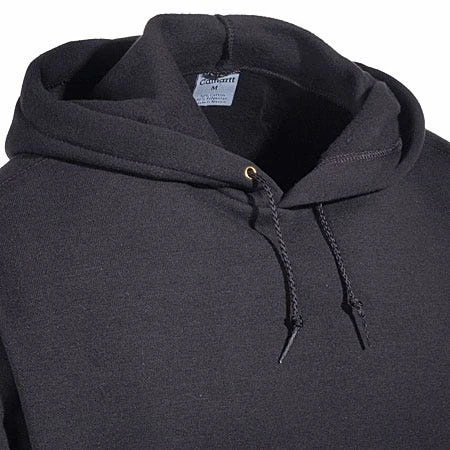 Carhartt Sweatshirts: Men's Black K288 BLK Midweight Pullover Hooded Sweatshirt - Image 2