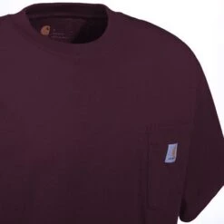 Carhartt Shirts: Men's K87 PRT Port Short Sleeve Heavyweight Loose Fit T Shirt